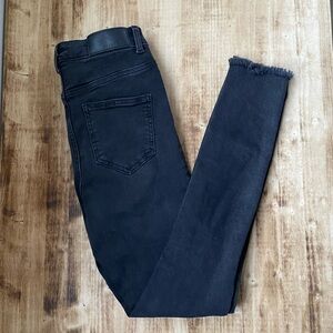 Noisy may Black Faded Ripped Skinny Jeans